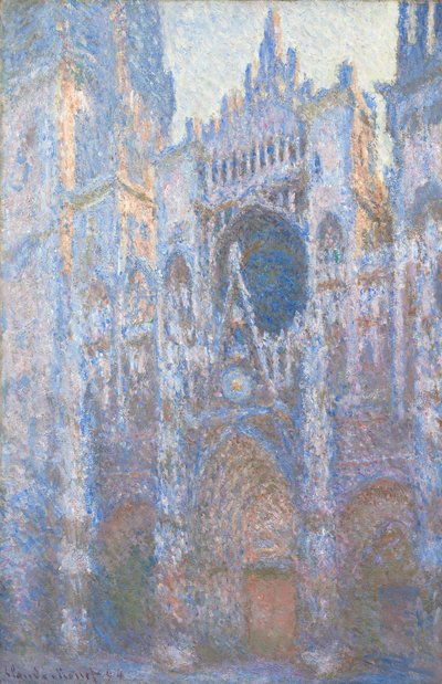 Cathédrale de Rouen, façade ouest, 1894 - Claude Monet